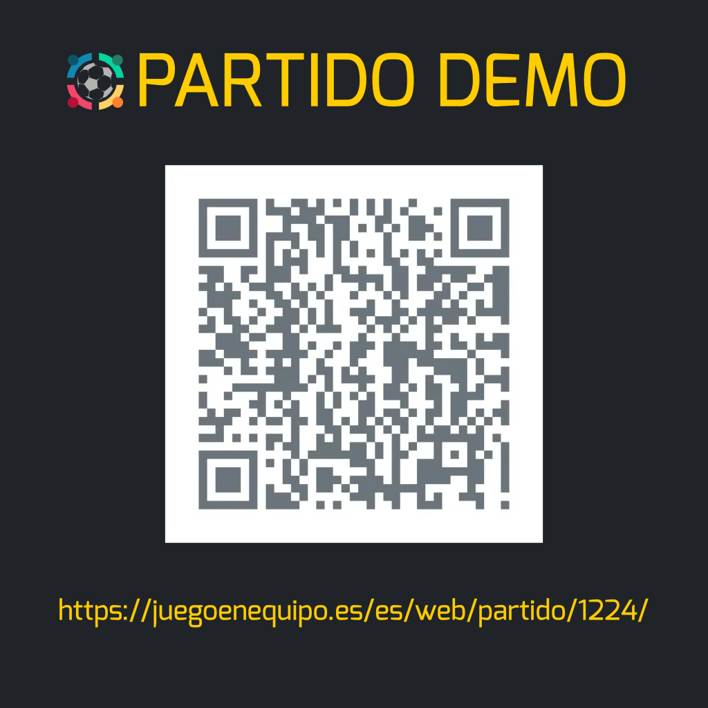 partido demo juego en equipo
