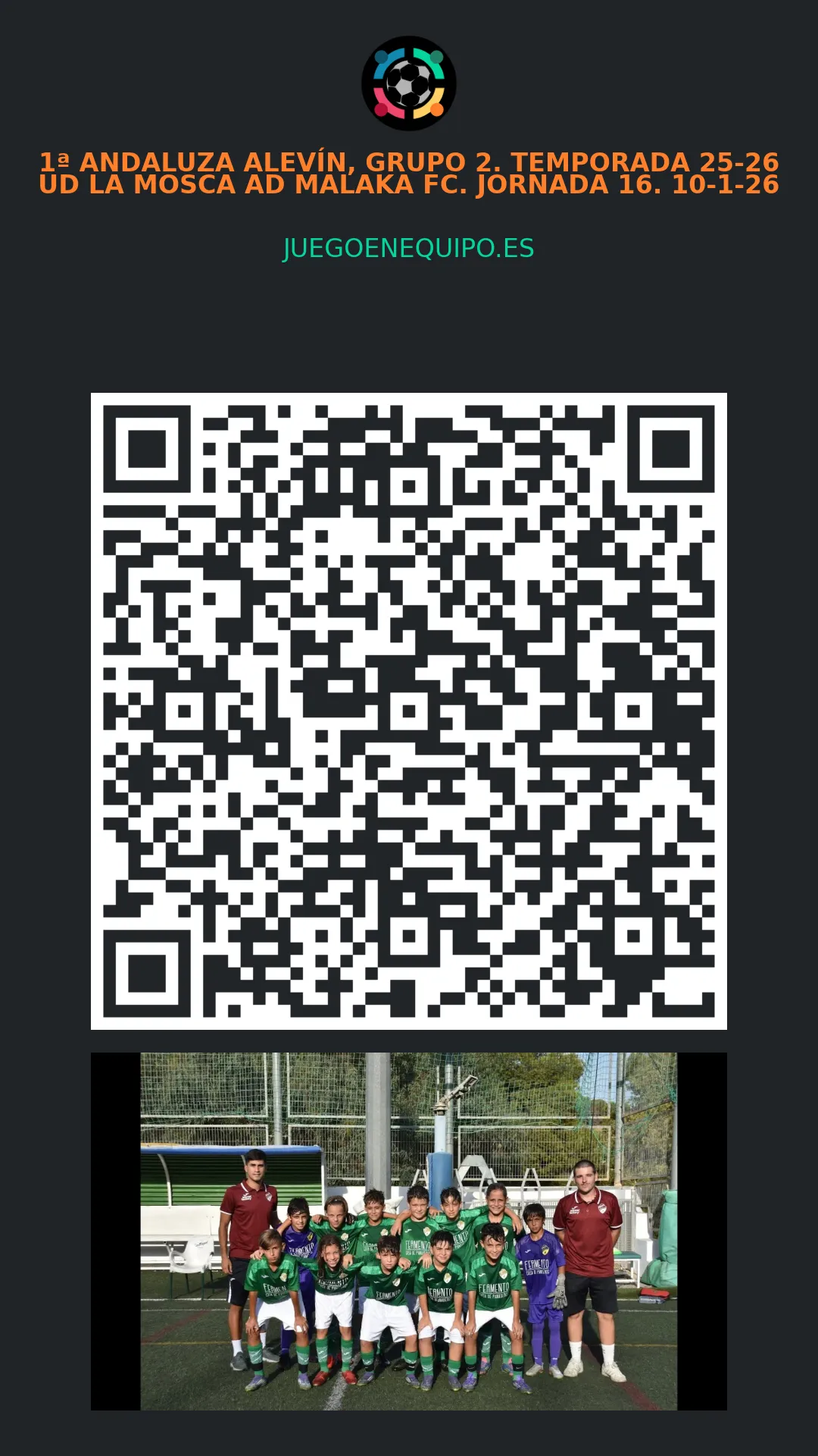 QR de la página