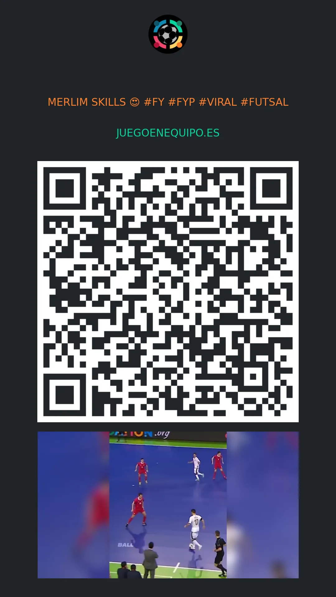 QR de la página