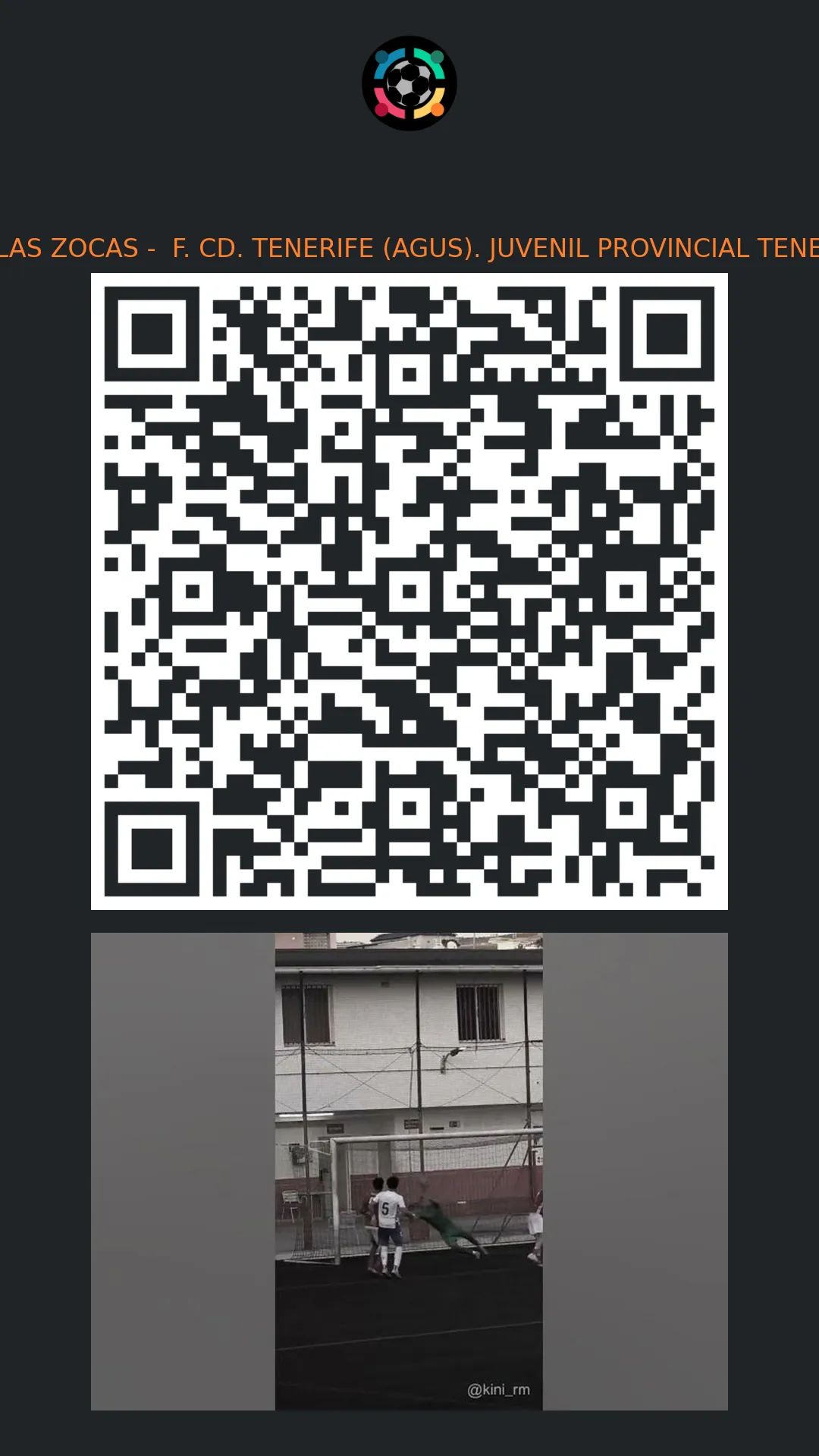 QR de la página