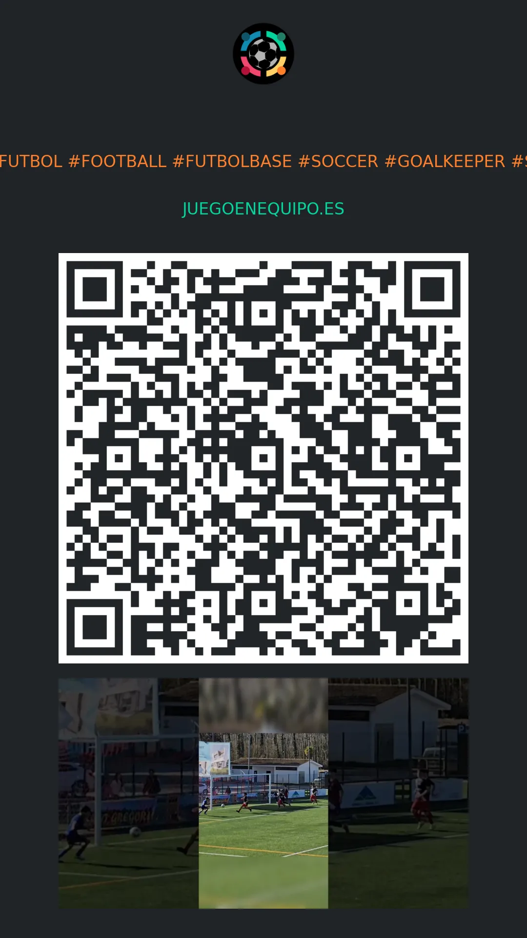 QR de la página