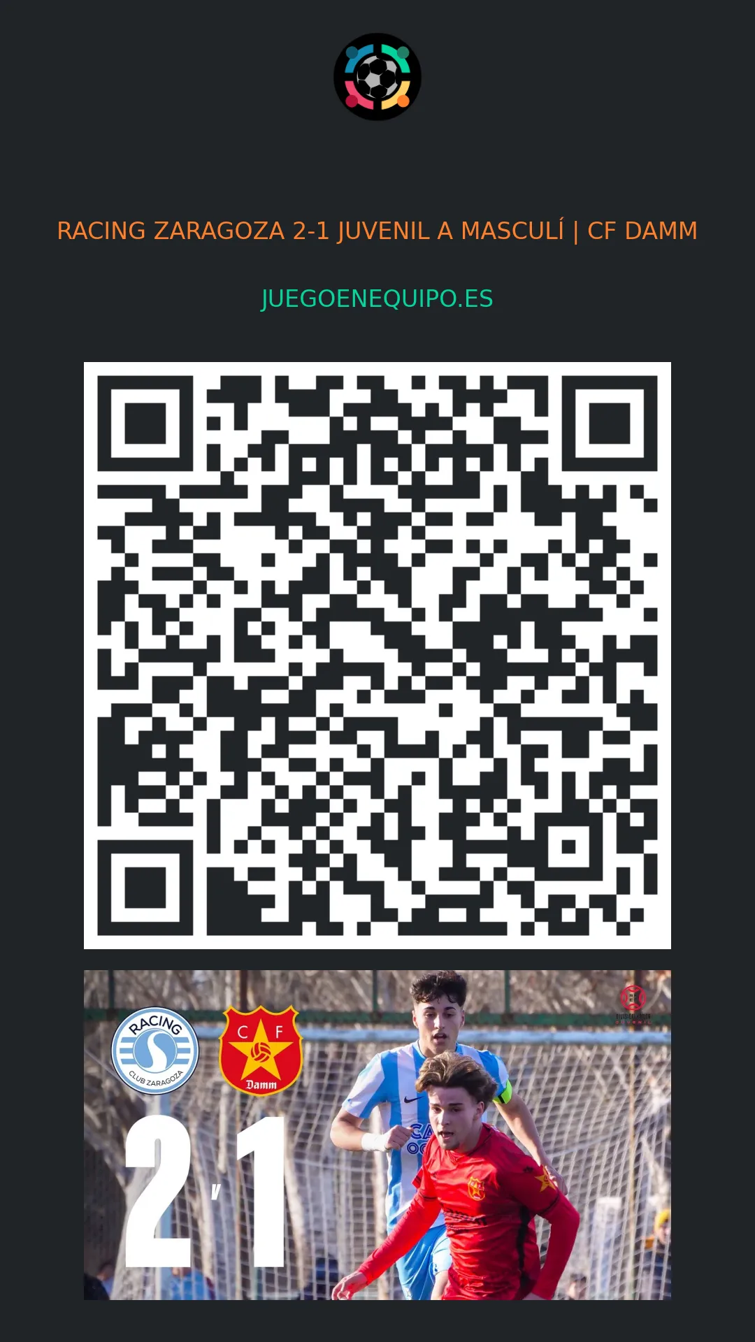 QR de la página