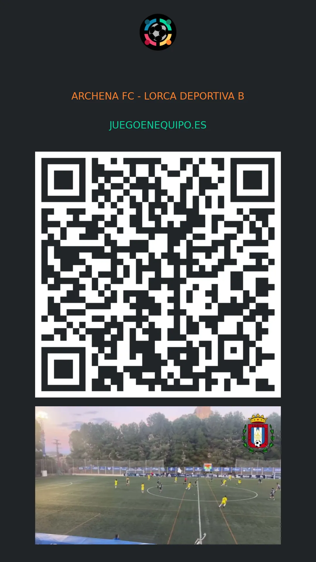 QR de la página