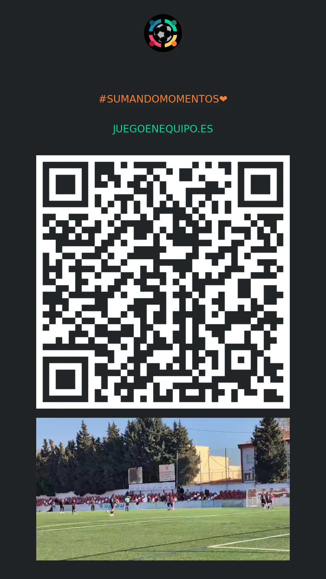 QR de la página