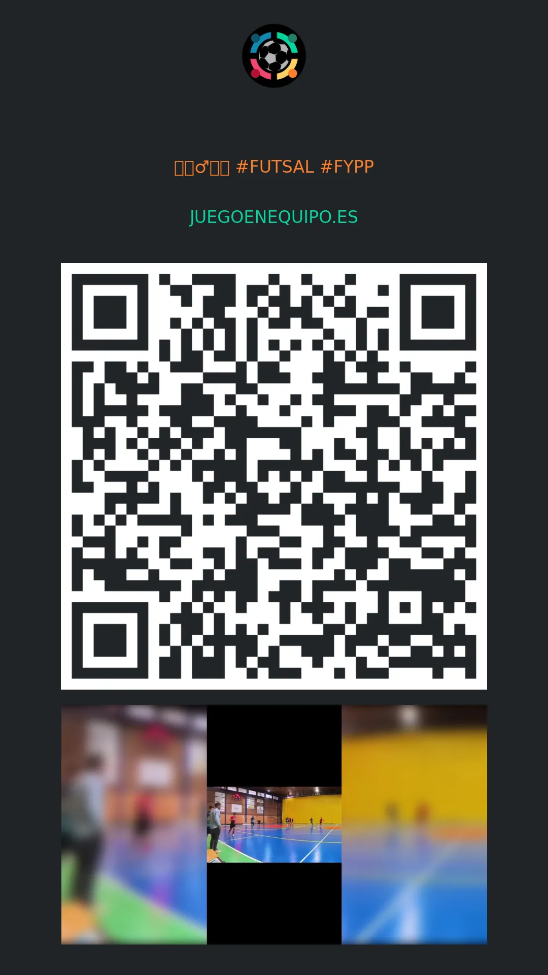 QR de la página