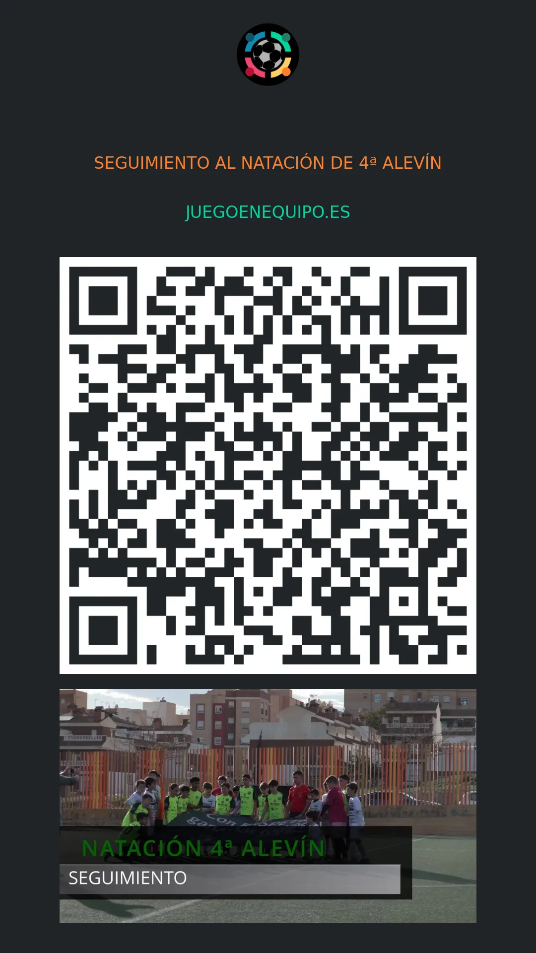 QR de la página