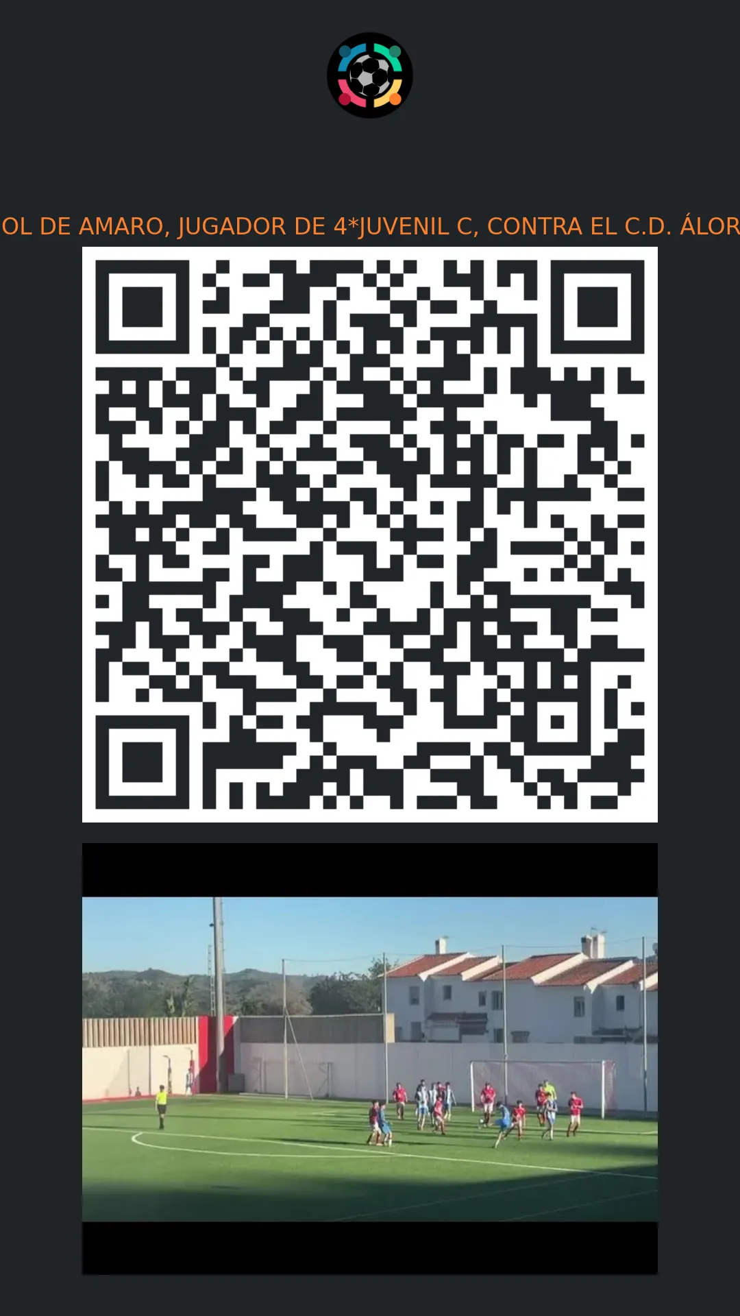 QR de la página