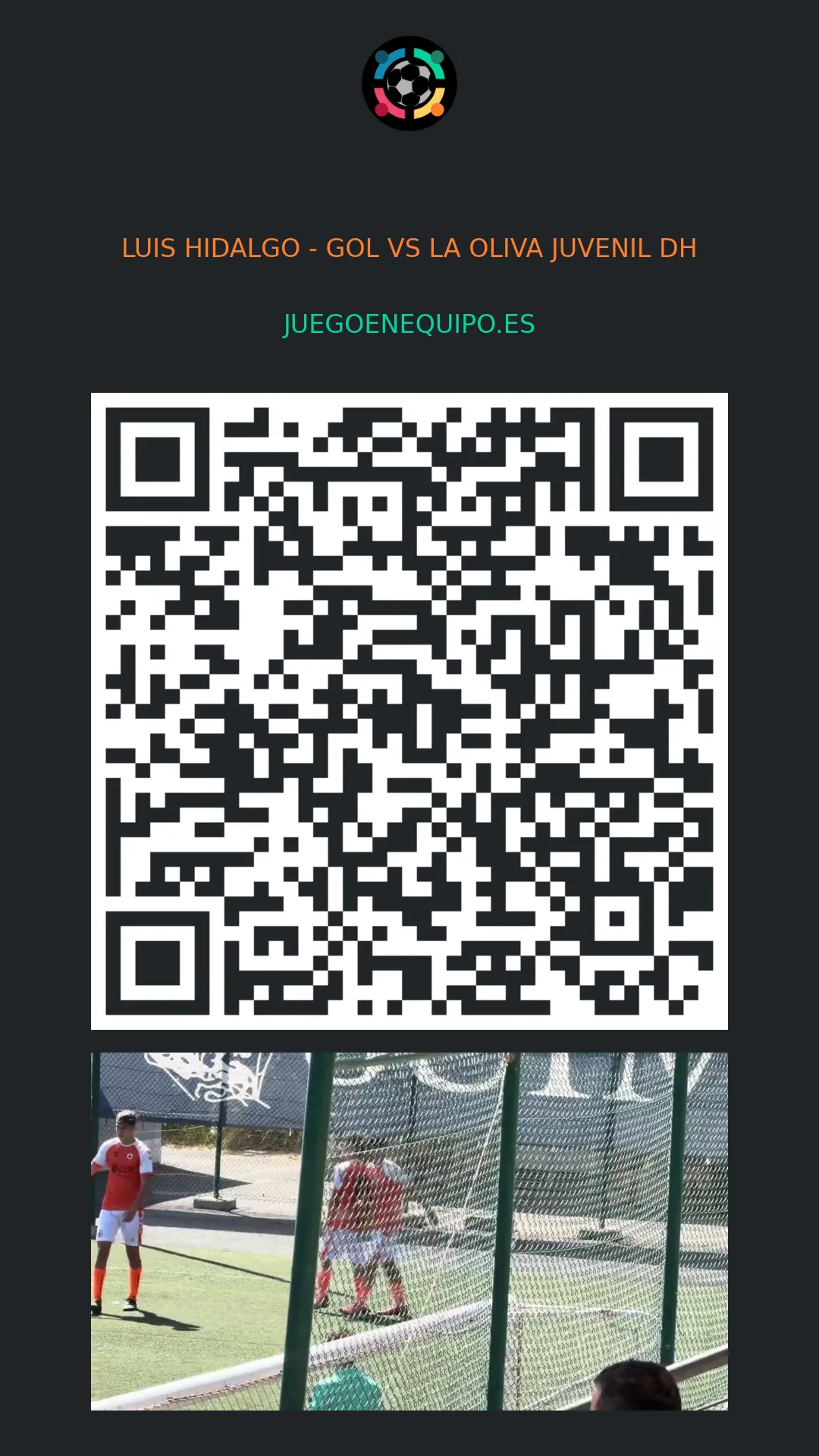 QR de la página