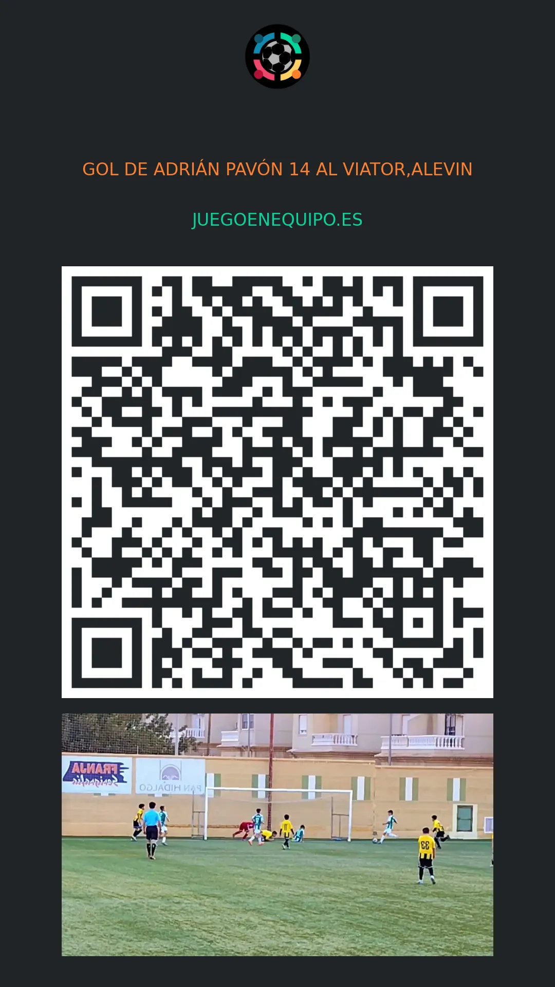 QR de la página