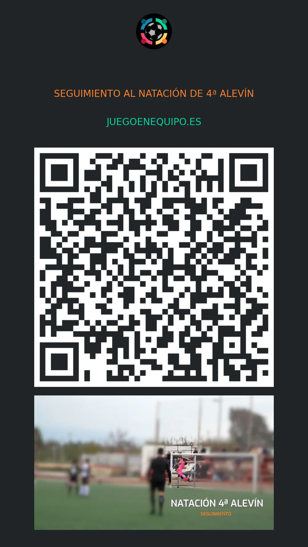 QR de la página