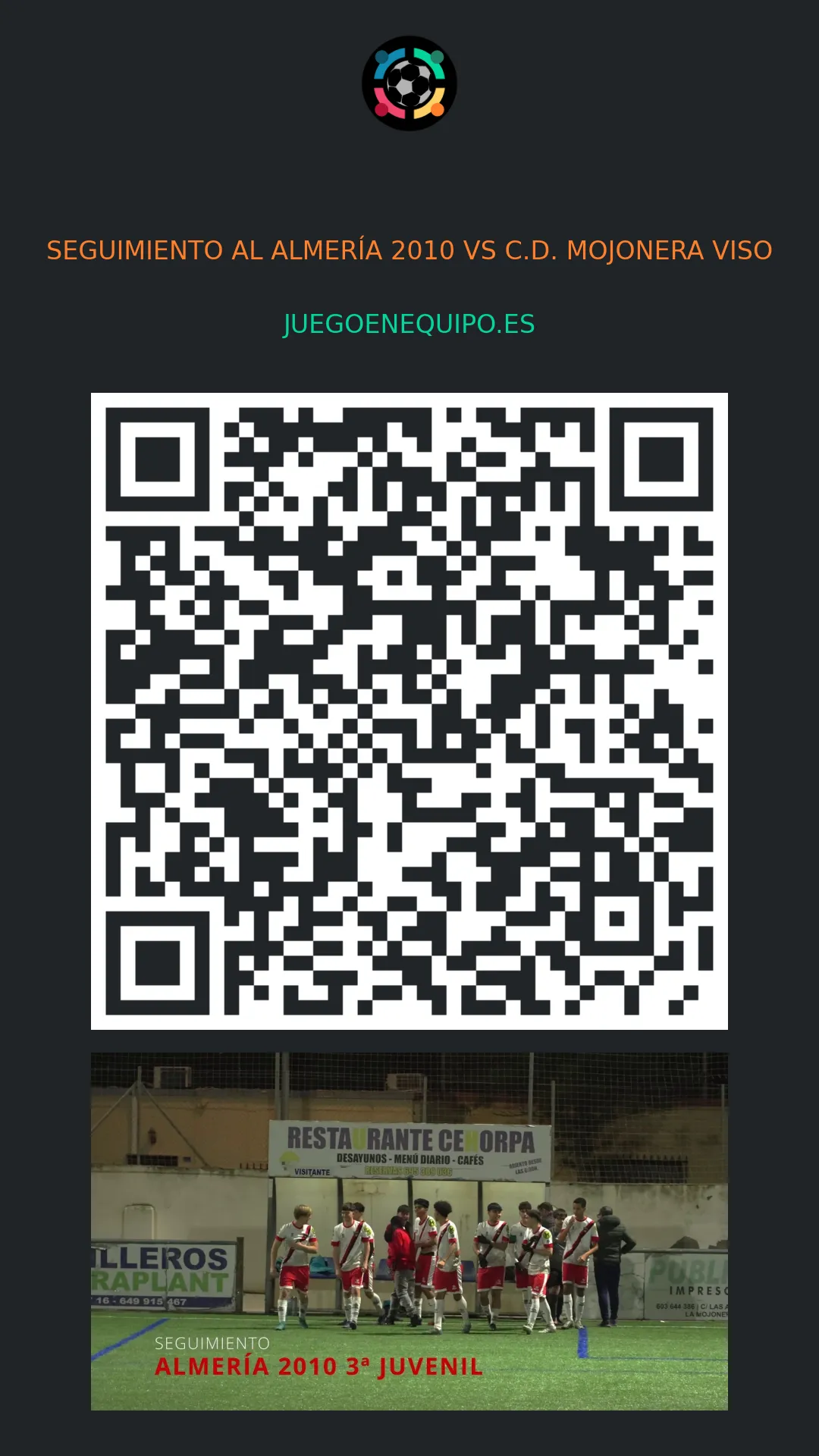 QR de la página