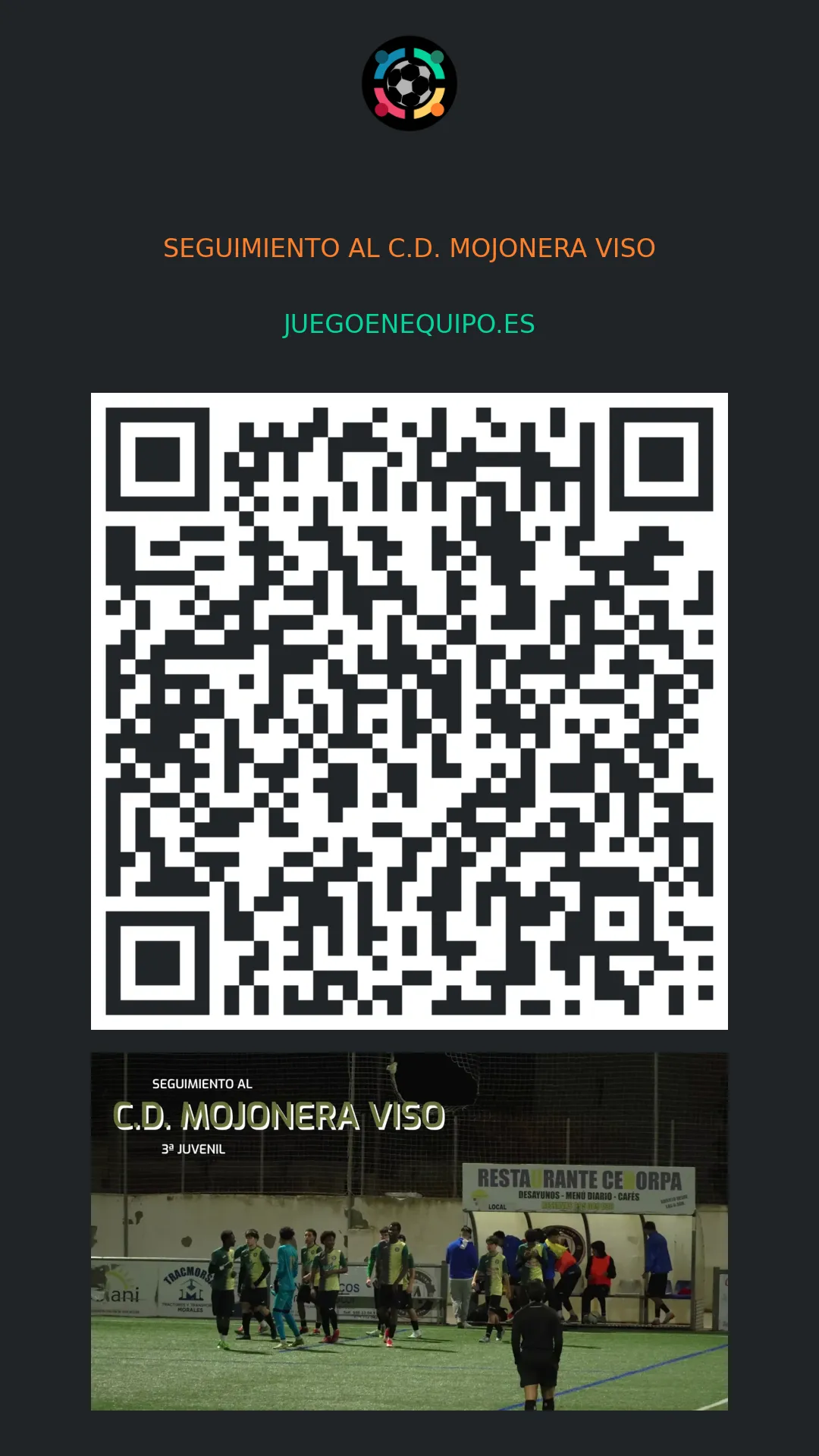 QR de la página