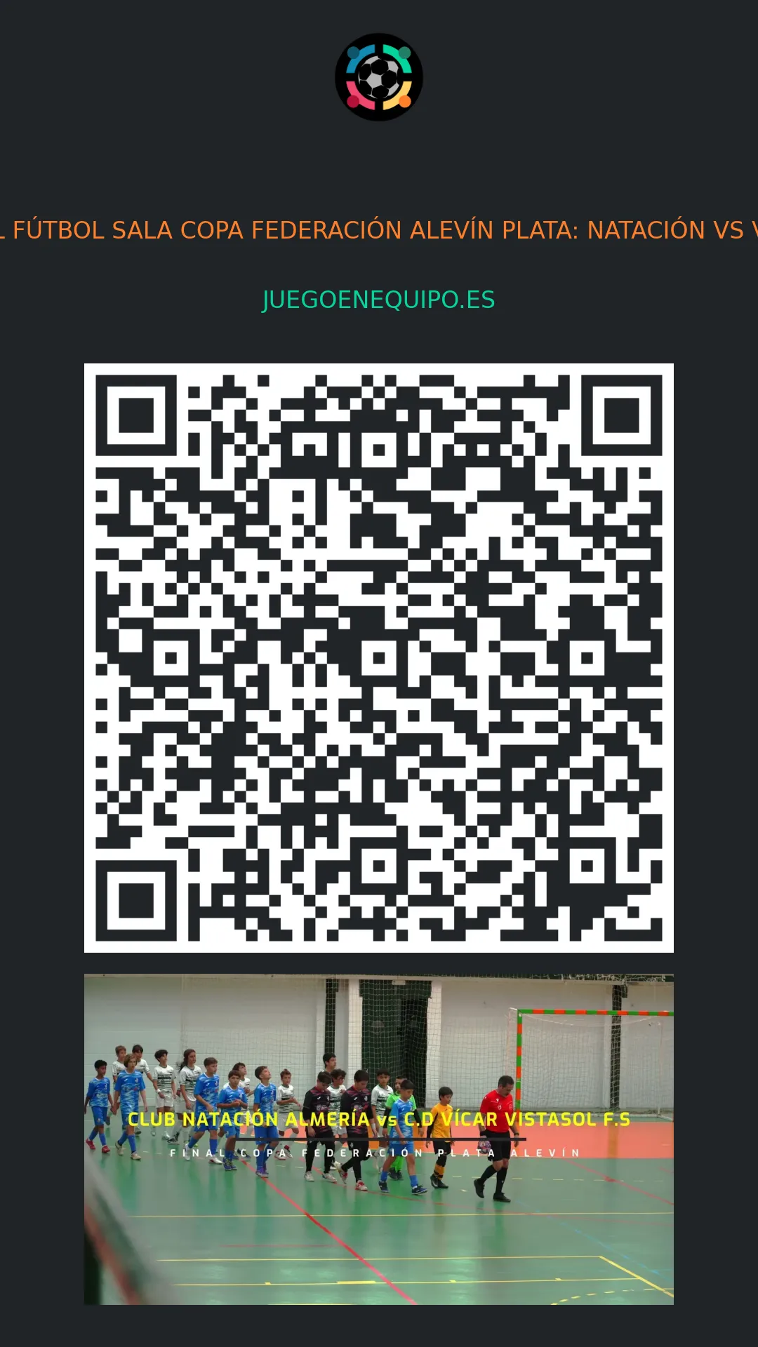 QR de la página