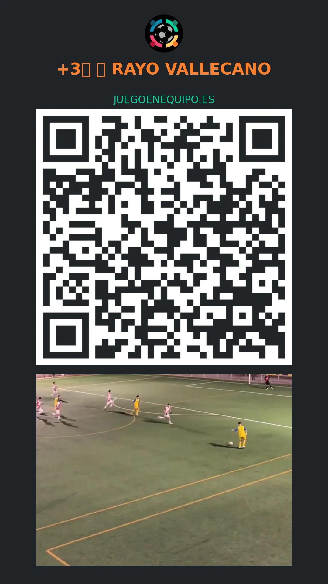 QR de la página