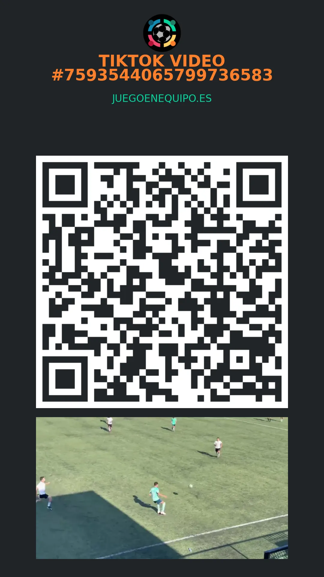 QR de la página