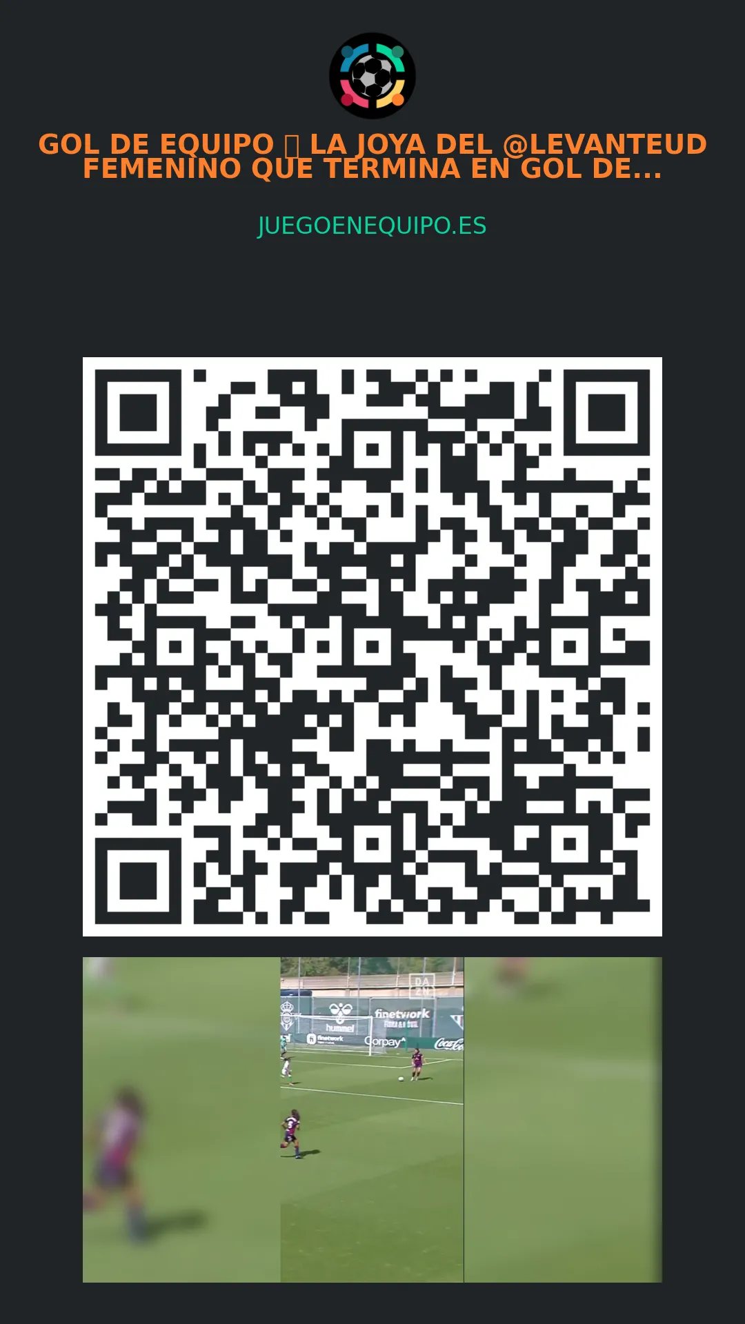 QR de la página