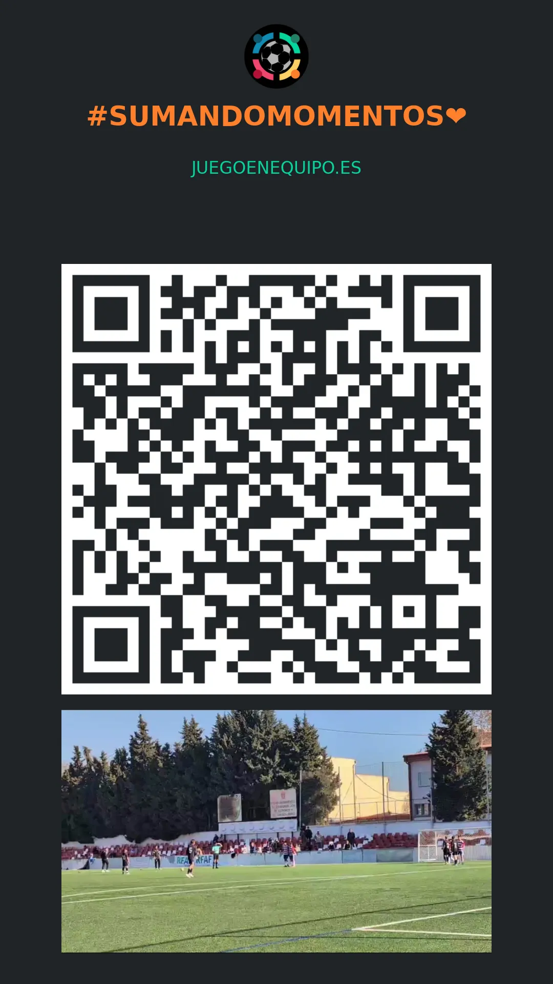 QR de la página