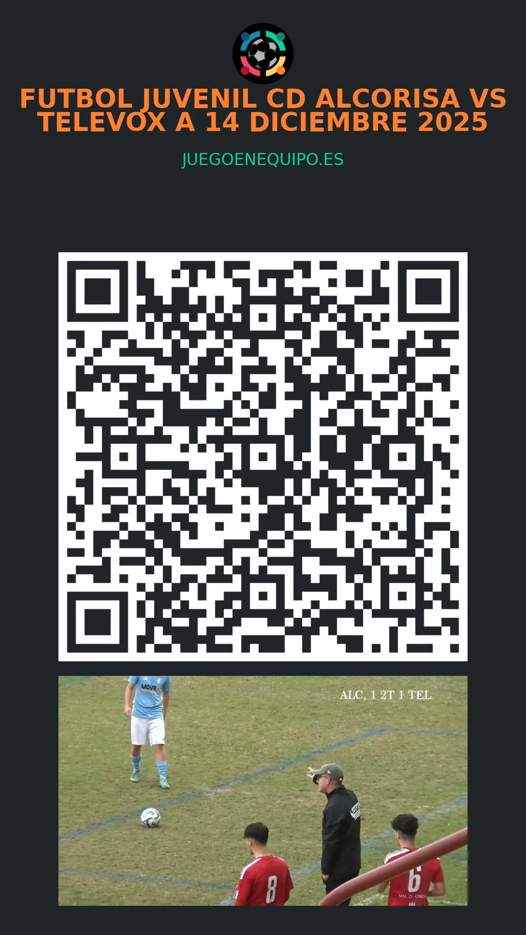 QR de la página