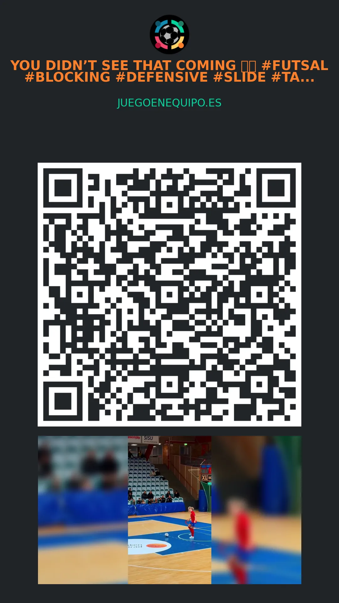 QR de la página
