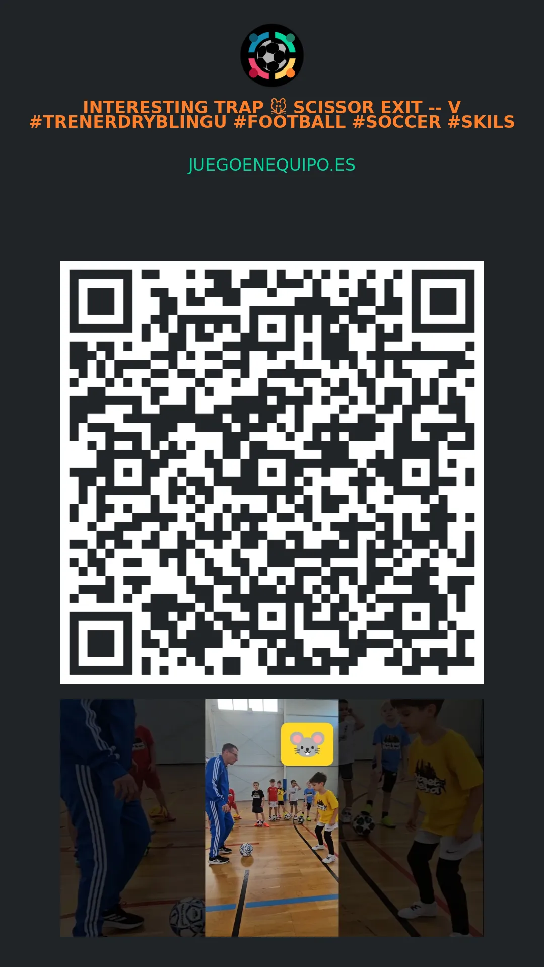 QR de la página