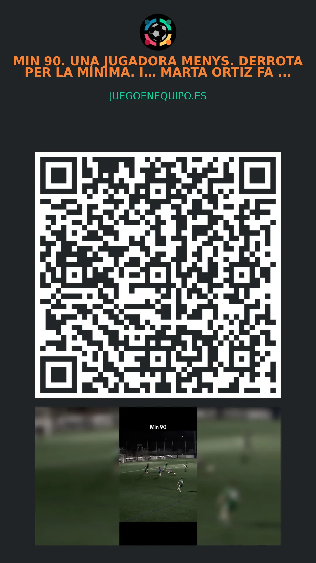 QR de la página