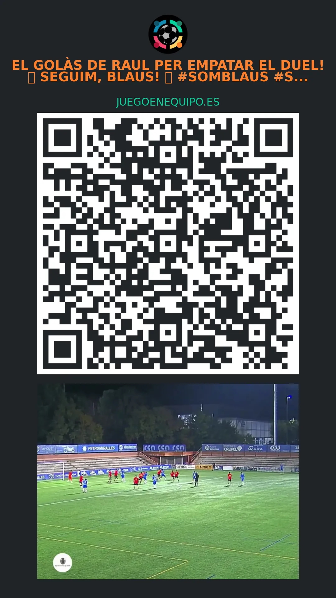 QR de la página