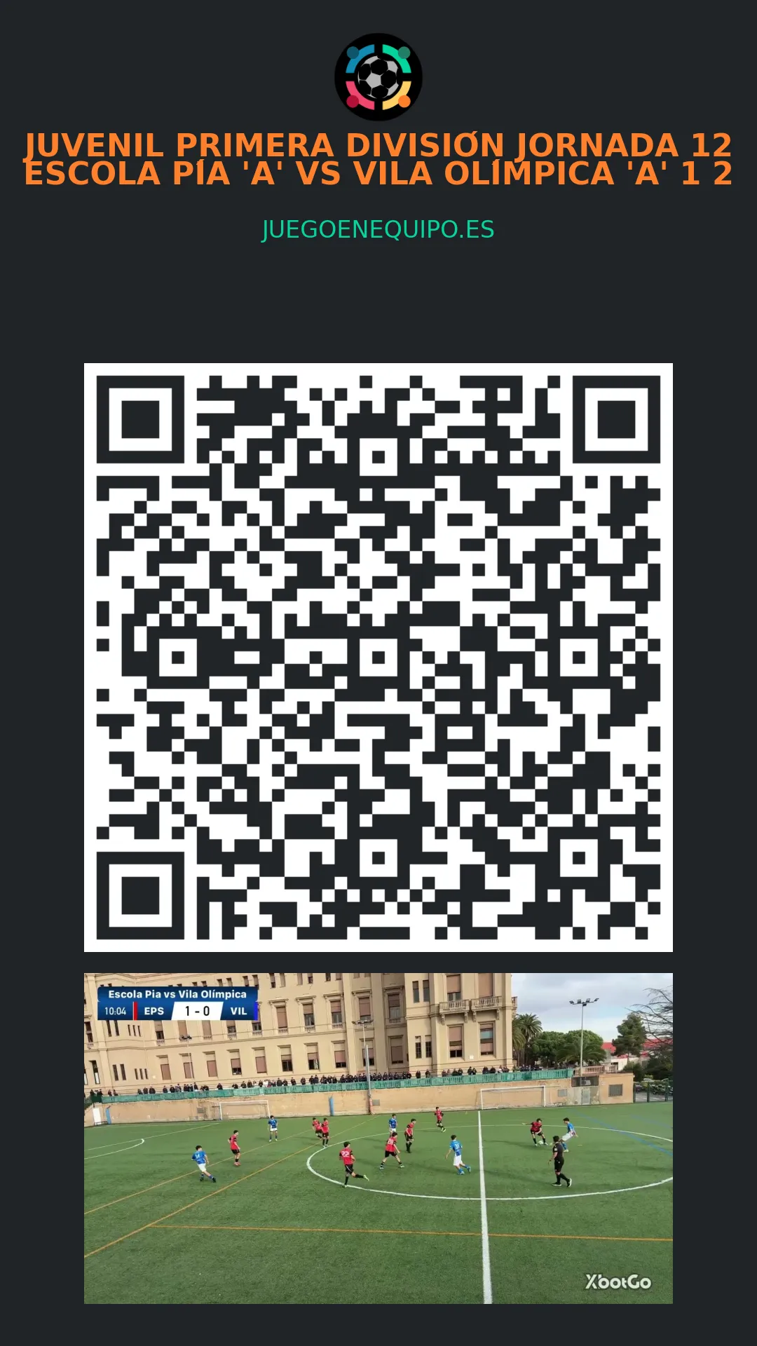 QR de la página
