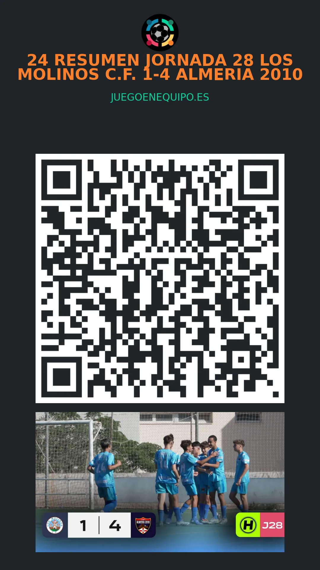 QR de la página