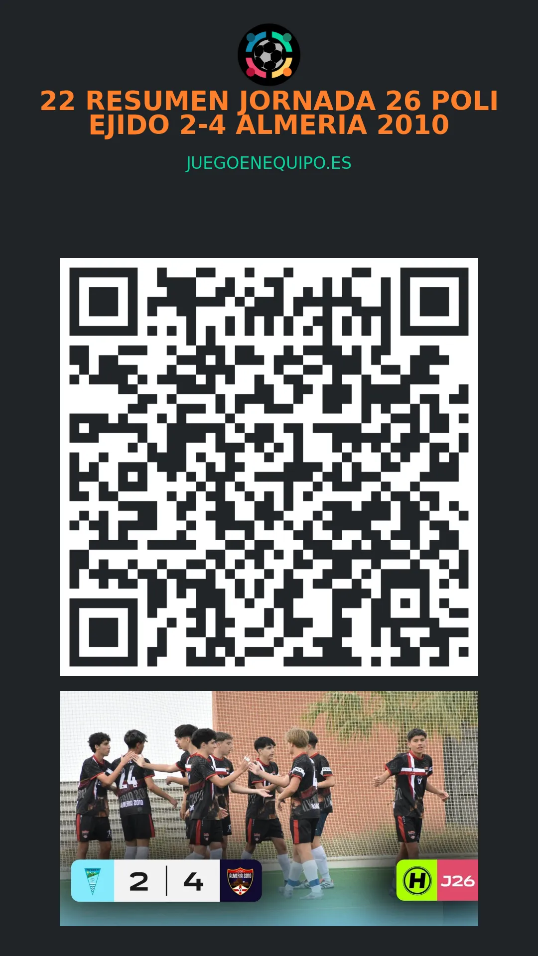 QR de la página