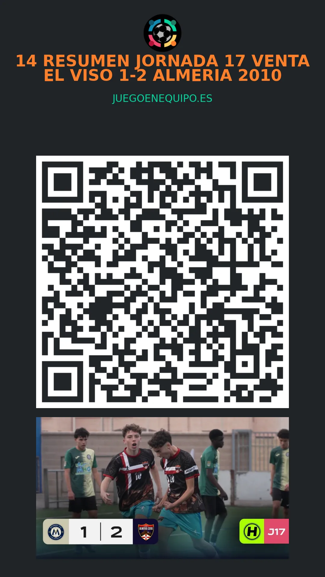 QR de la página