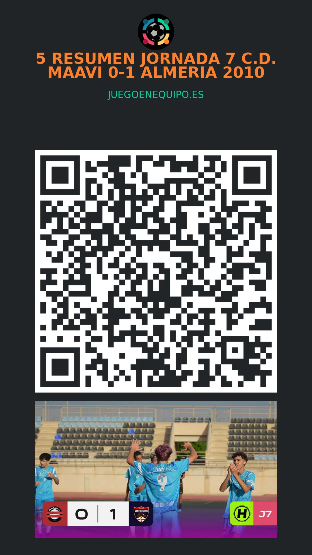 QR de la página