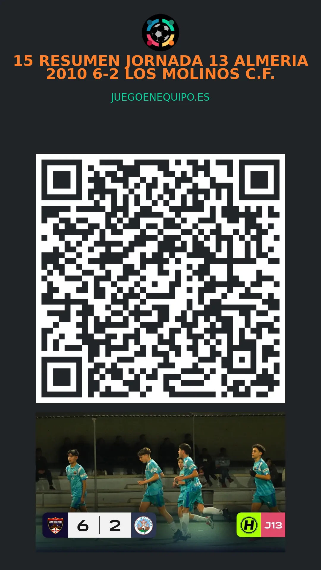 QR de la página