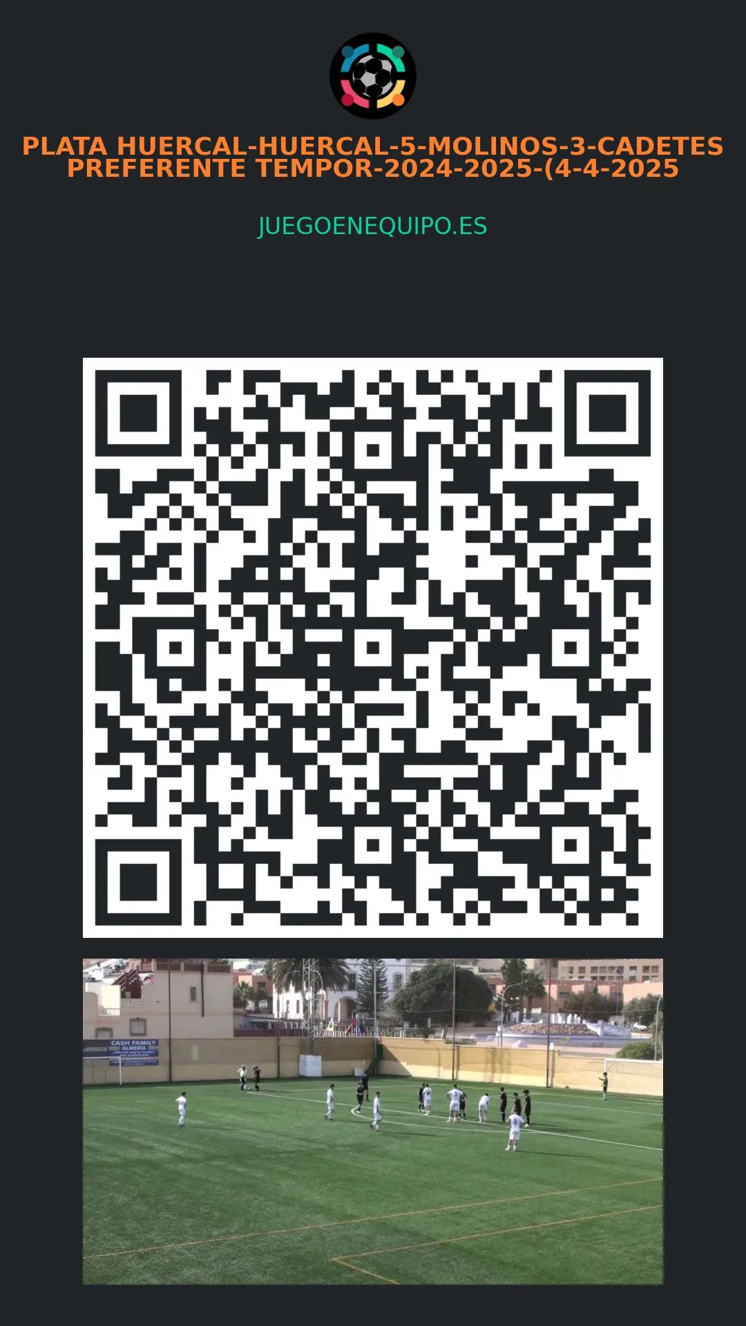 QR de la página