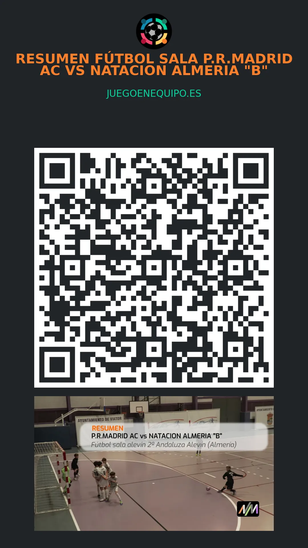 QR de la página