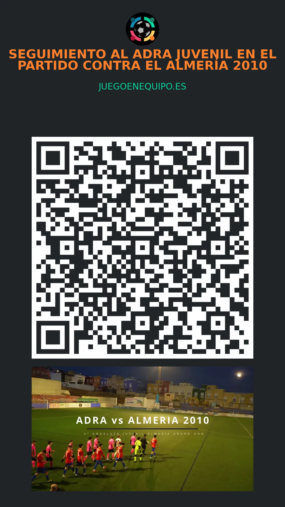 QR de la página