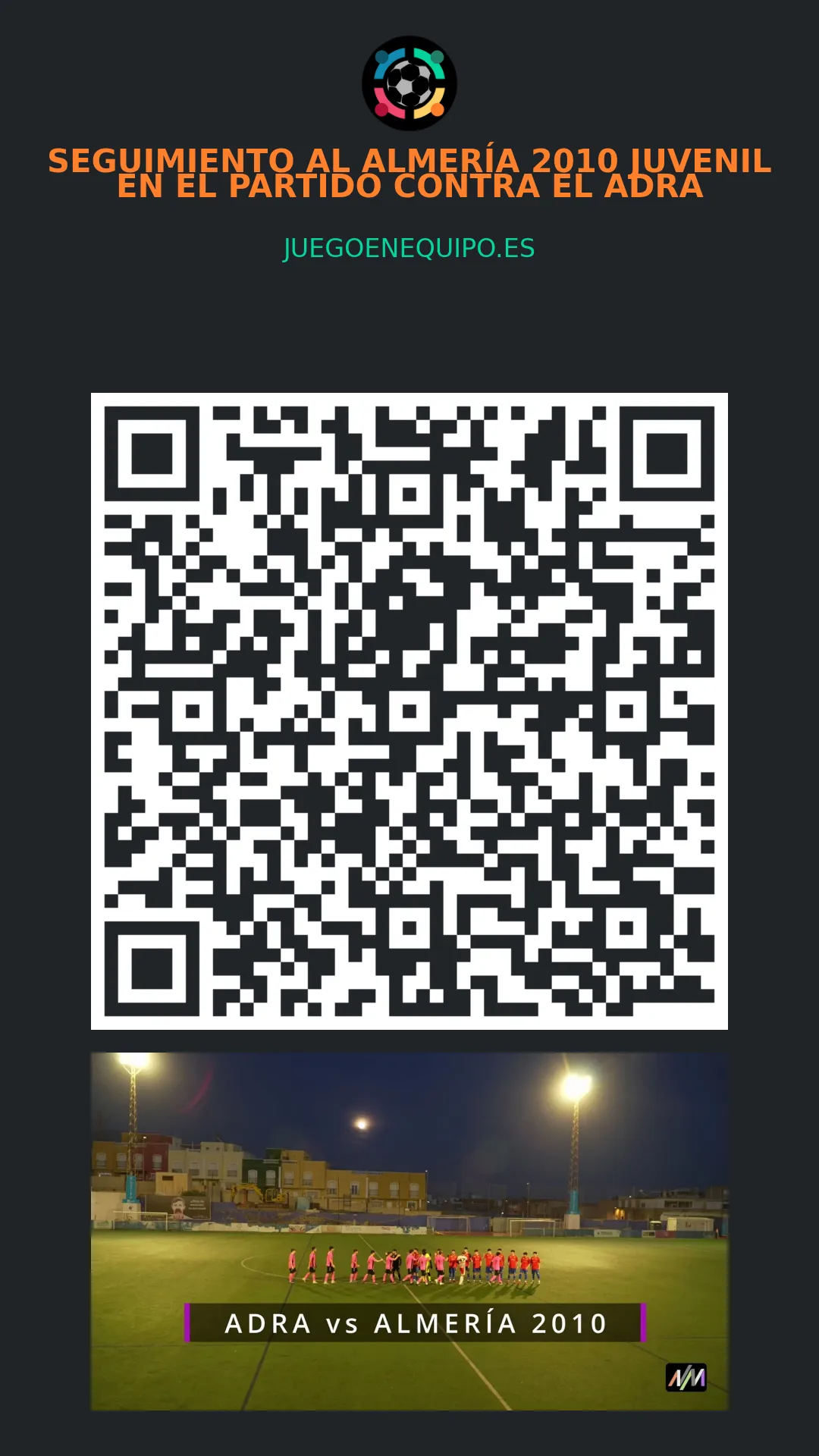 QR de la página