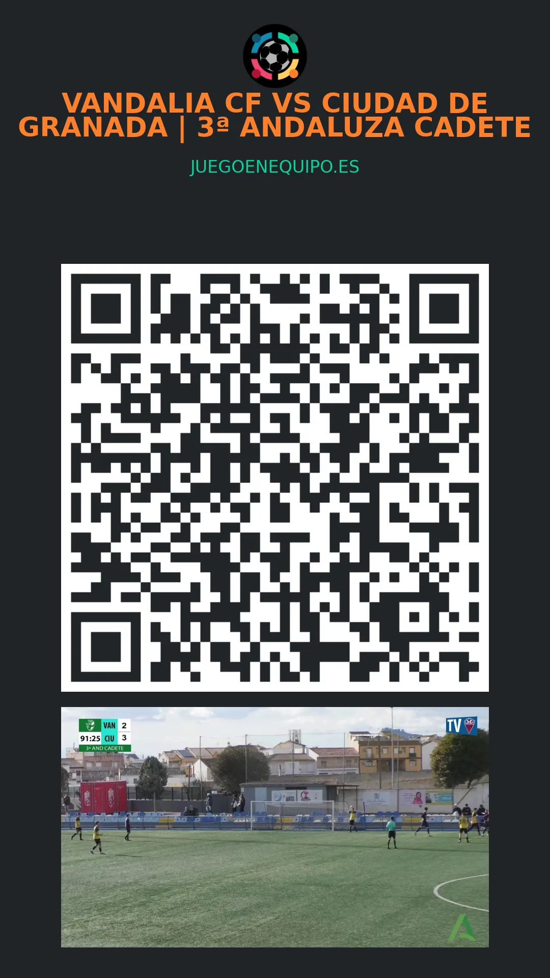 QR de la página