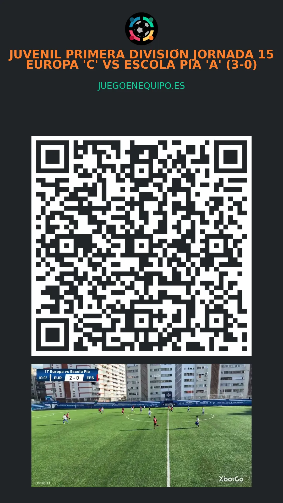 QR de la página