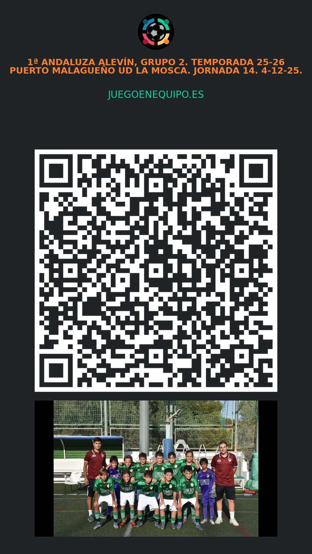 QR de la página