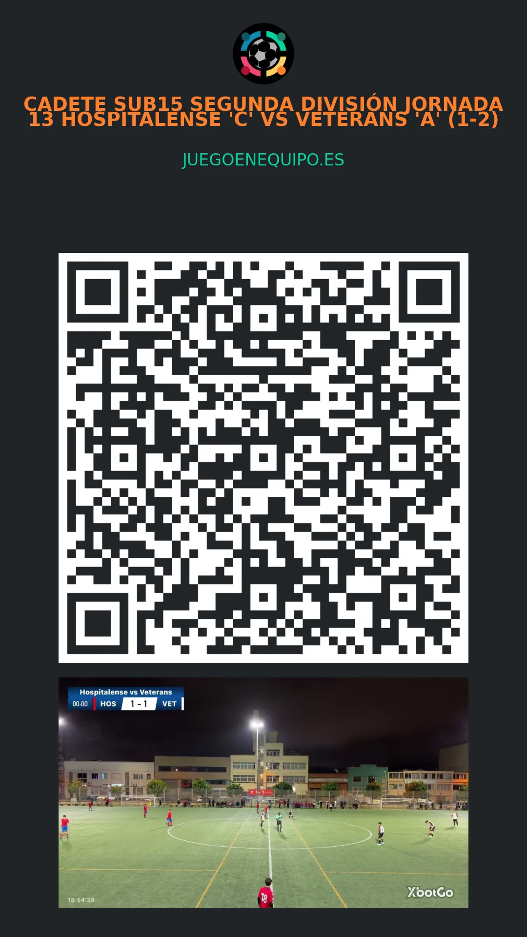 QR de la página