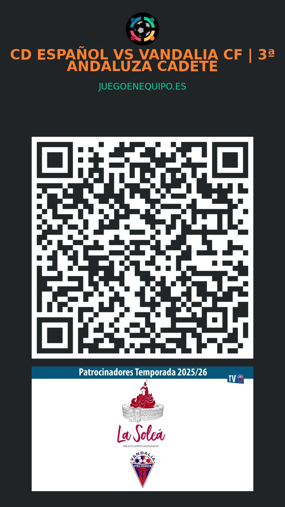 QR de la página
