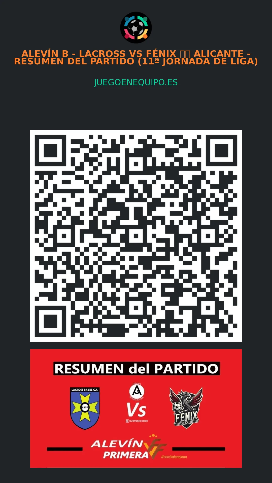 QR de la página