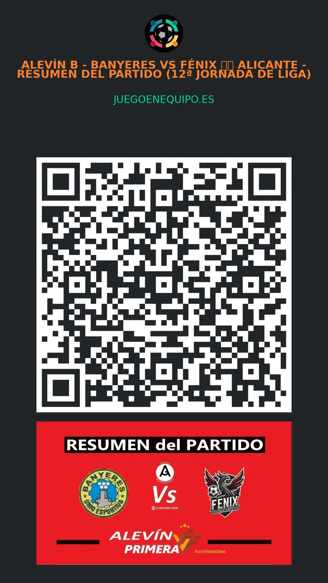 QR de la página