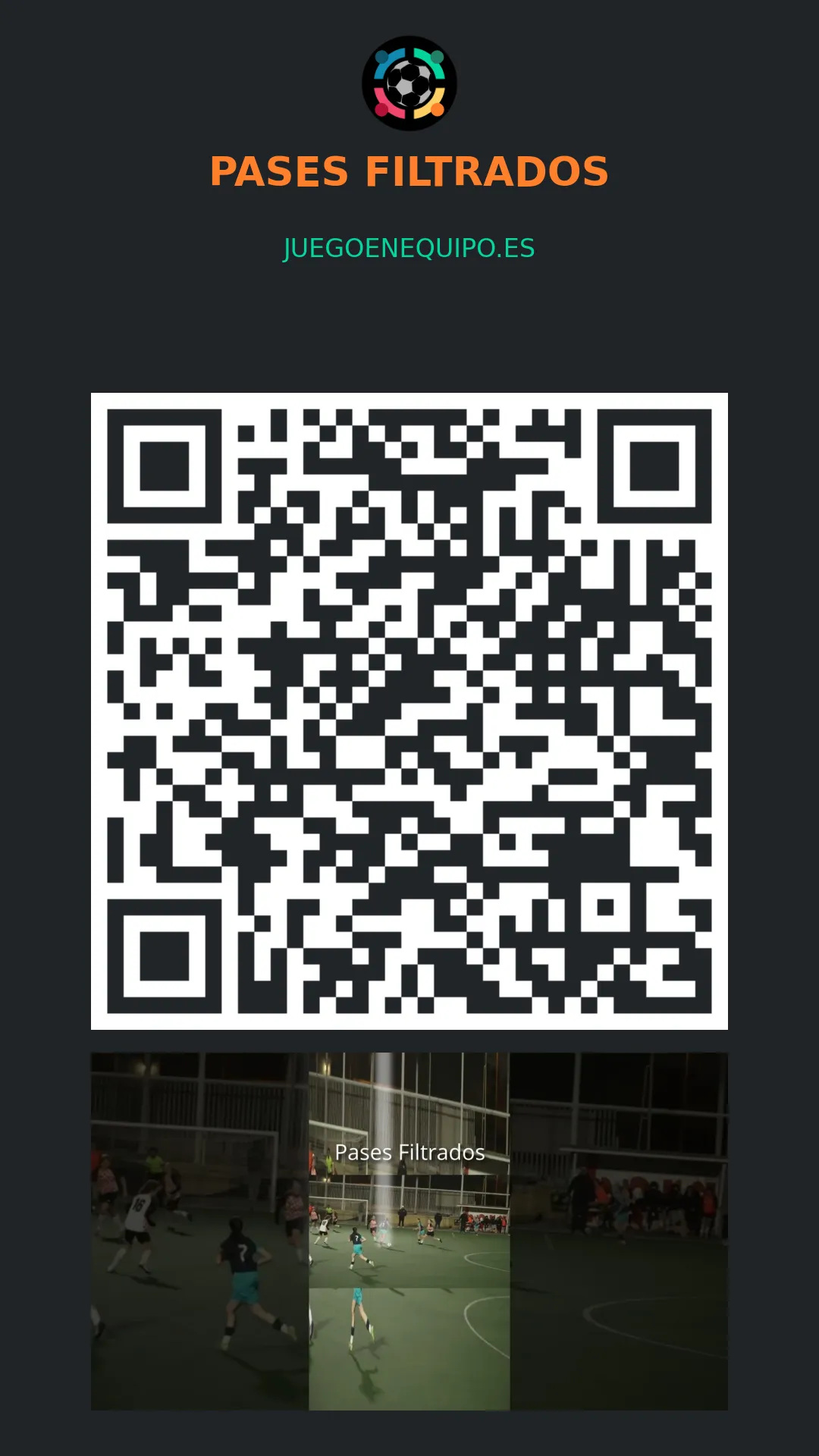 QR de la página